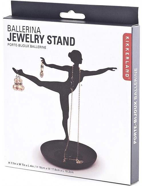 Supporto per bijoux portagioielli da tavolo Kikkerland Ballerina