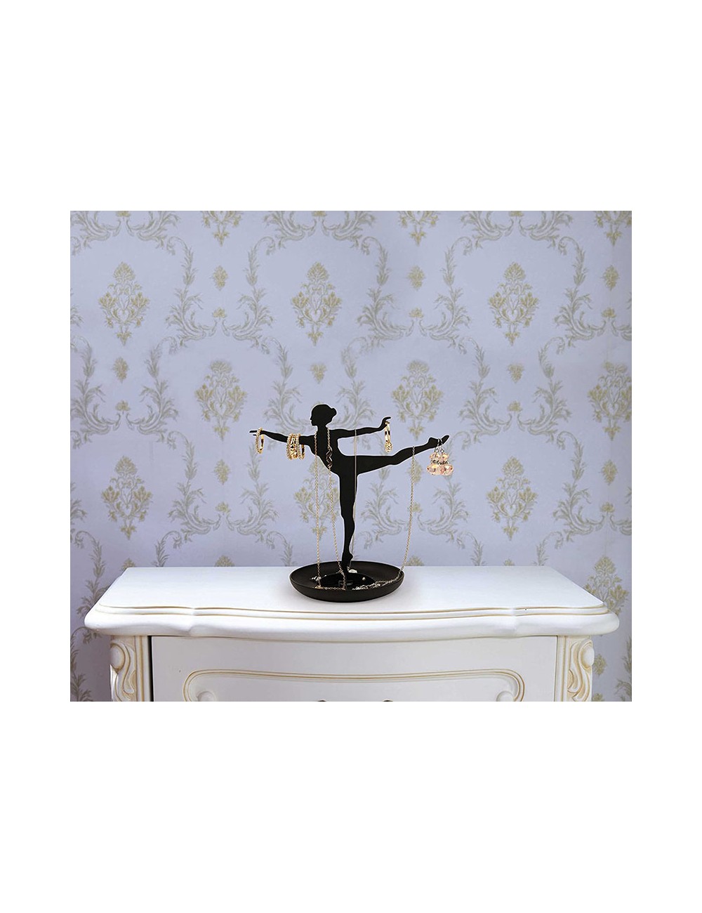 Supporto per bijoux portagioielli da tavolo Kikkerland Ballerina