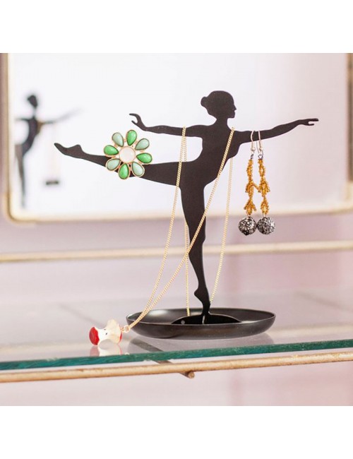 Supporto per bijoux portagioielli da tavolo Kikkerland Ballerina