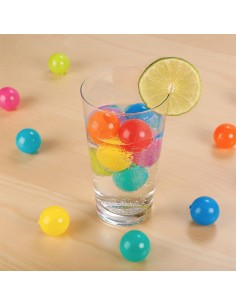 Set 9 sfere ghiaccio colorate riutilizzabili Kikkerland Ice Balls 2