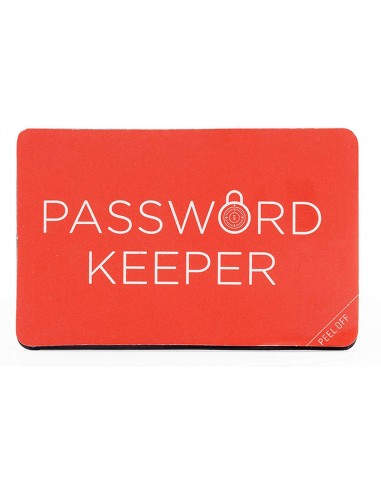 Taccuino tascabile Kikkerland Password Keeper
