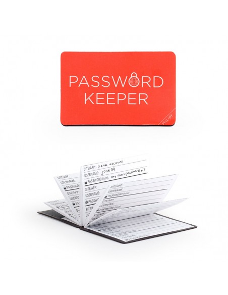 Taccuino tascabile Kikkerland Password Keeper