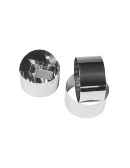 Set 4 pezzi coppapasta rotondi in acciaio Kitchen World Set 4 pezzi coppapasta rotondi in acciaio Kitchen World