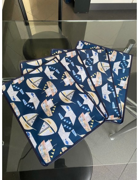 Tovaglietta all'americana IBCT Paper Boats Tovaglietta all'americana IBCT Paper Boats