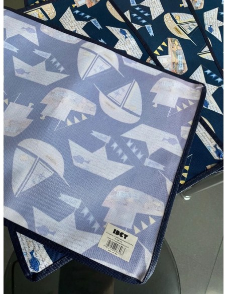 Tovaglietta all'americana IBCT Paper Boats Tovaglietta all'americana IBCT Paper Boats