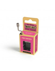 Carillon a manovella Kikkerland Music Box Pink Panther
