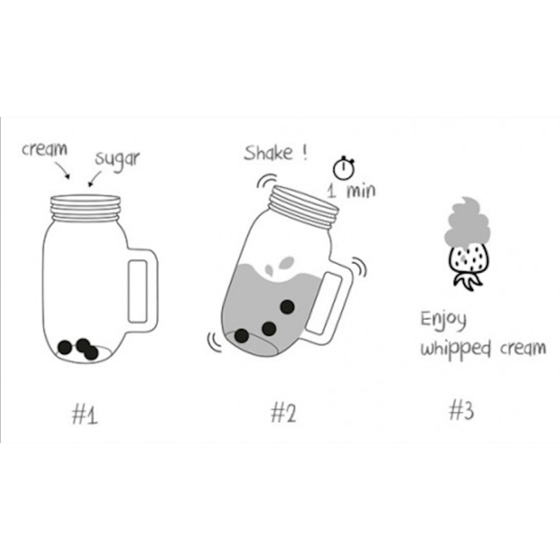 Set per montare la panna Cookut Creazy