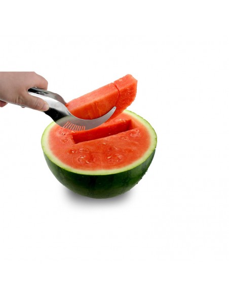 Taglia e servi anguria in acciaio Angurello I Genietti Ipac Taglia e servi anguria in acciaio Angurello I Genietti Ipac