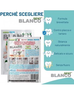 Dentifricio in polvere naturale in busta Blancodent 2