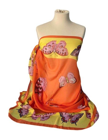 Pareo copricostume con farfalle Pareo copricostume con farfalle