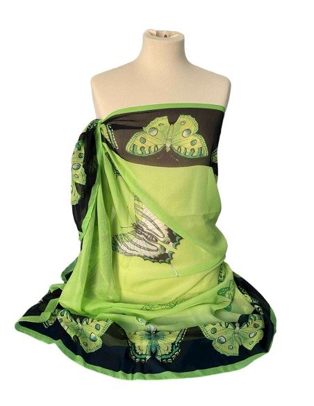 Pareo copricostume con farfalle Pareo copricostume con farfalle