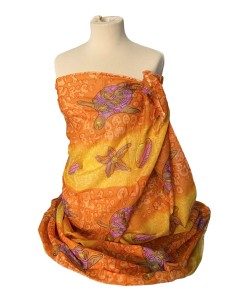 Pareo in cotone con stampa tartarughe e conchiglie Sun 'n' Sand