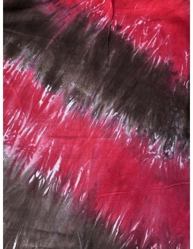 Pareo copricostume in cotone tintura tie-dye