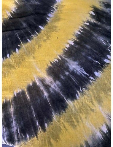 Pareo copricostume in cotone tintura tie-dye