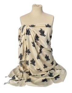 Pareo copricostume in viscosa con stampa tartarughe Sun 'n' Sand