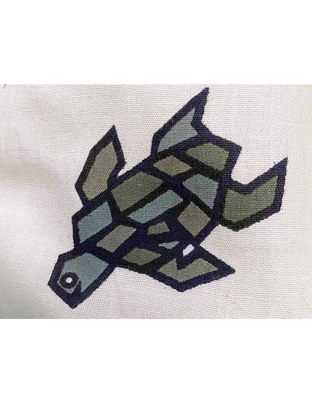 Pareo copricostume in viscosa con stampa tartarughe Sun 'n' Sand Pareo copricostume in viscosa con stampa tartarughe Sun 'n' Sand