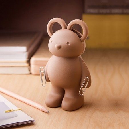 Porta forbici e graffette Qualy Teddy Bear Scissor