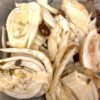 Finocchi al cartoccio con olive e capperi