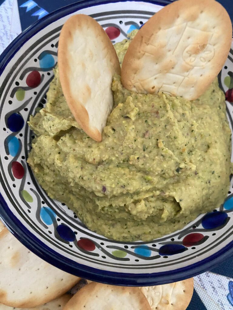Crema di ceci e zucchine