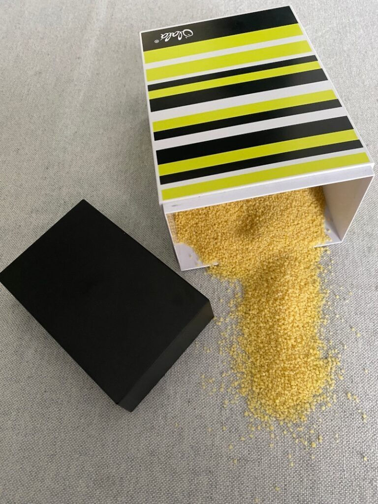 Barattolo Olalà a righe con cous cous